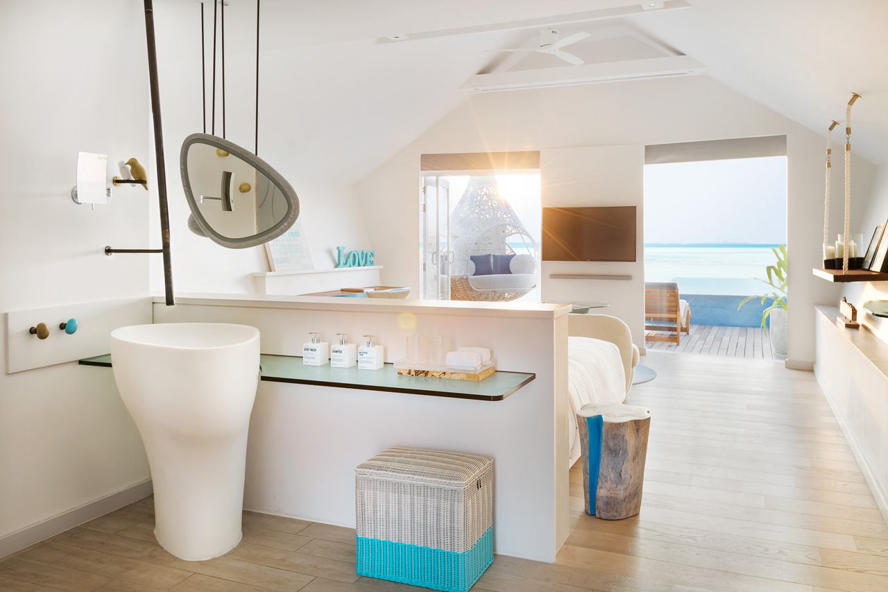 浪漫泳池水上别墅-4